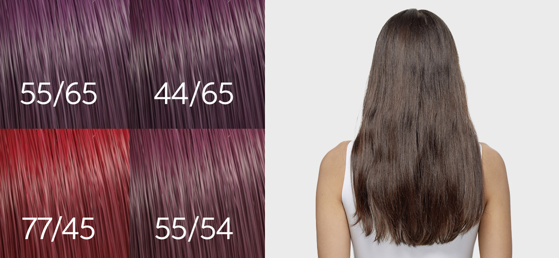 Wella Colour Melt service principles step 1